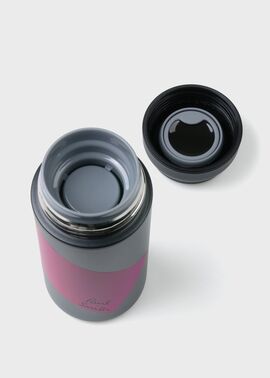thermo mug × Paul Smith ジオメトリック オールデイ ボトル（ピンク