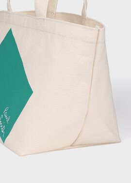 【Paul Smith】ジオメトリック トートバッグ S ジオメトリック トートバッグ S(ミントグリーン) |ポール・スミス