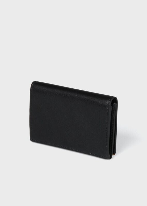 Paul Smith 名刺入れ コードバン ブラック オレンジ 極美品