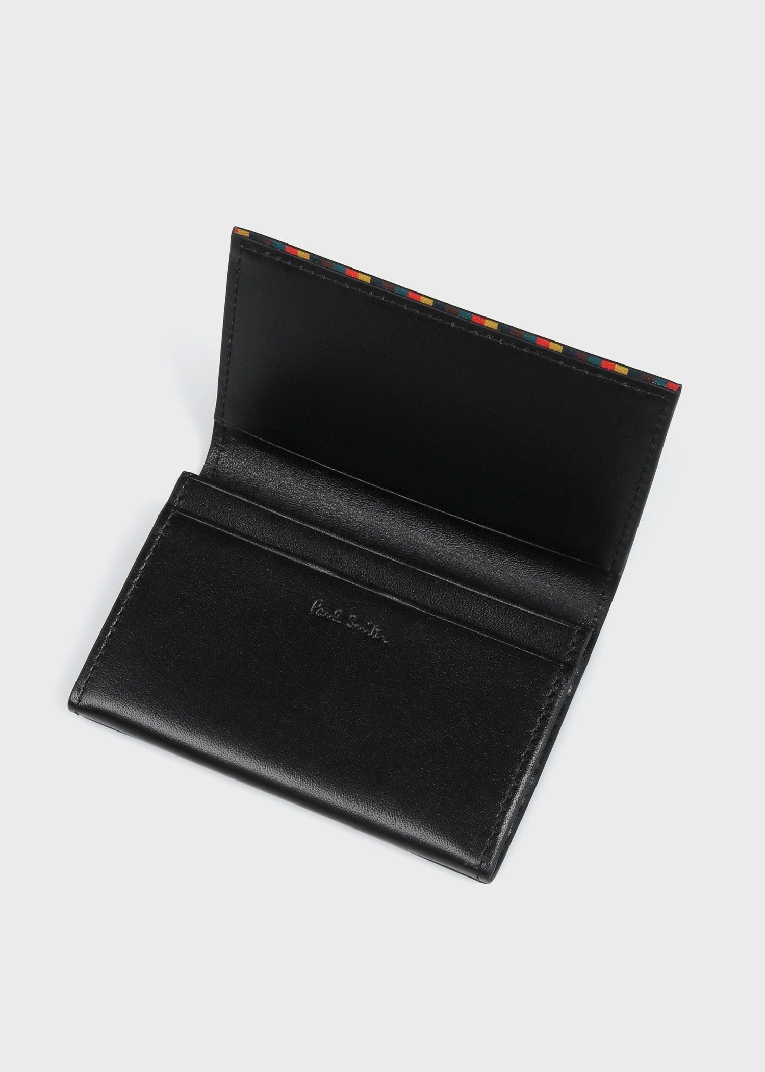 ブライトストライプトリム 名刺入れ