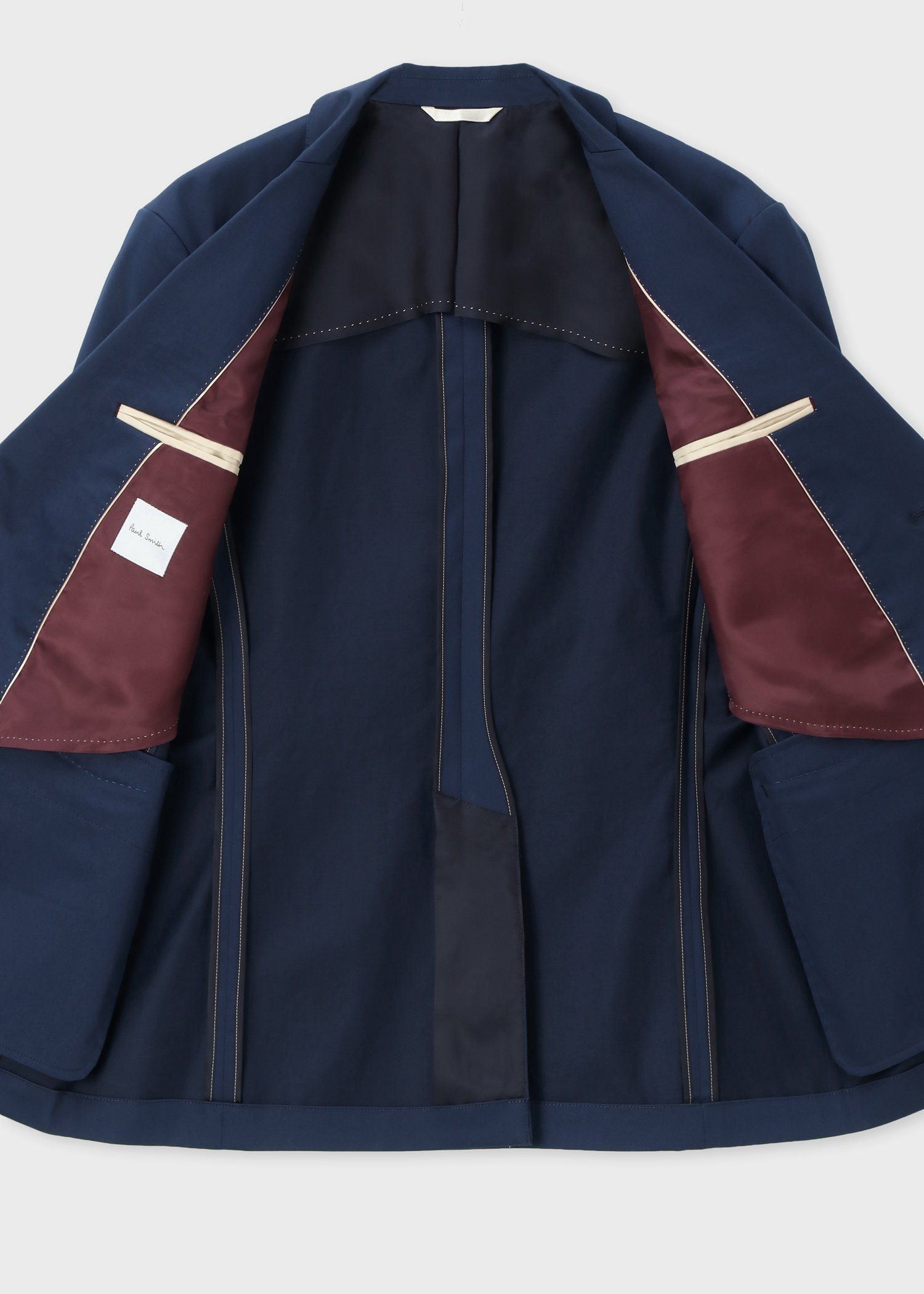 Paul Smith テーラードジャケット 背抜き 2つボタン 黒 M