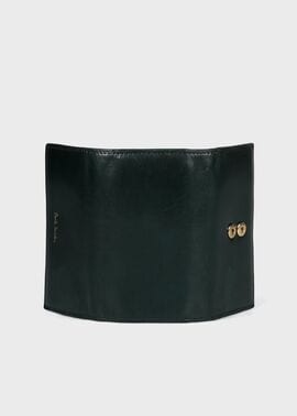 新品 ポールスミス キーケース トライカラー グリーン 本革 ロゴ ポールスミス Paul Smith キーケース （グリーン） -waja bazar