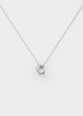 "Double Ring Motif" ネックレス