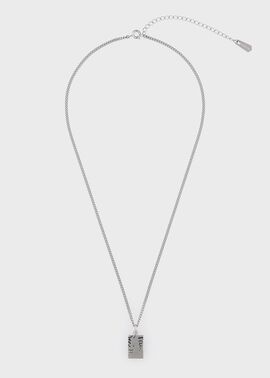 Cropped Logo Plate” ネックレス ｜ポール・スミス