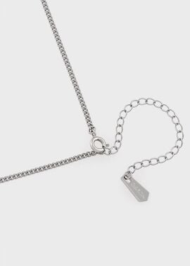 Cropped Logo Plate” ネックレス ｜ポール・スミス