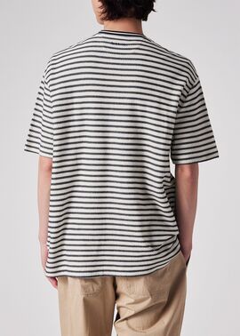 【Paul Smith】ジャカード ボーダー 半袖カットソー ジャカード ボーダー 半袖カットソー ｜ポール・スミス