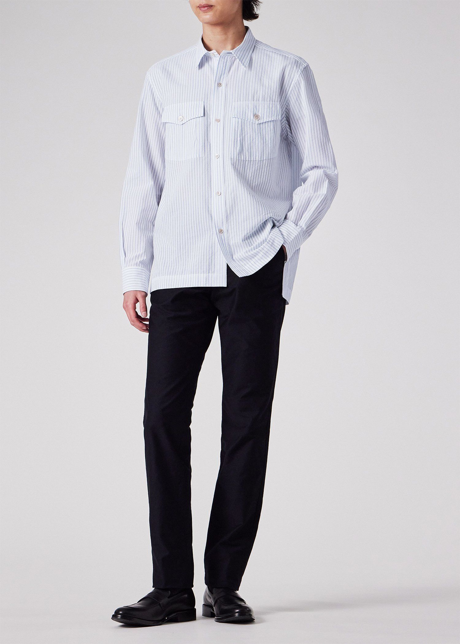 良品 Paul Smith ポールスミス ストライプ オーバーサイズ シャツ 良品 Paul Smith ポールスミス ストライプ オーバーサイズ