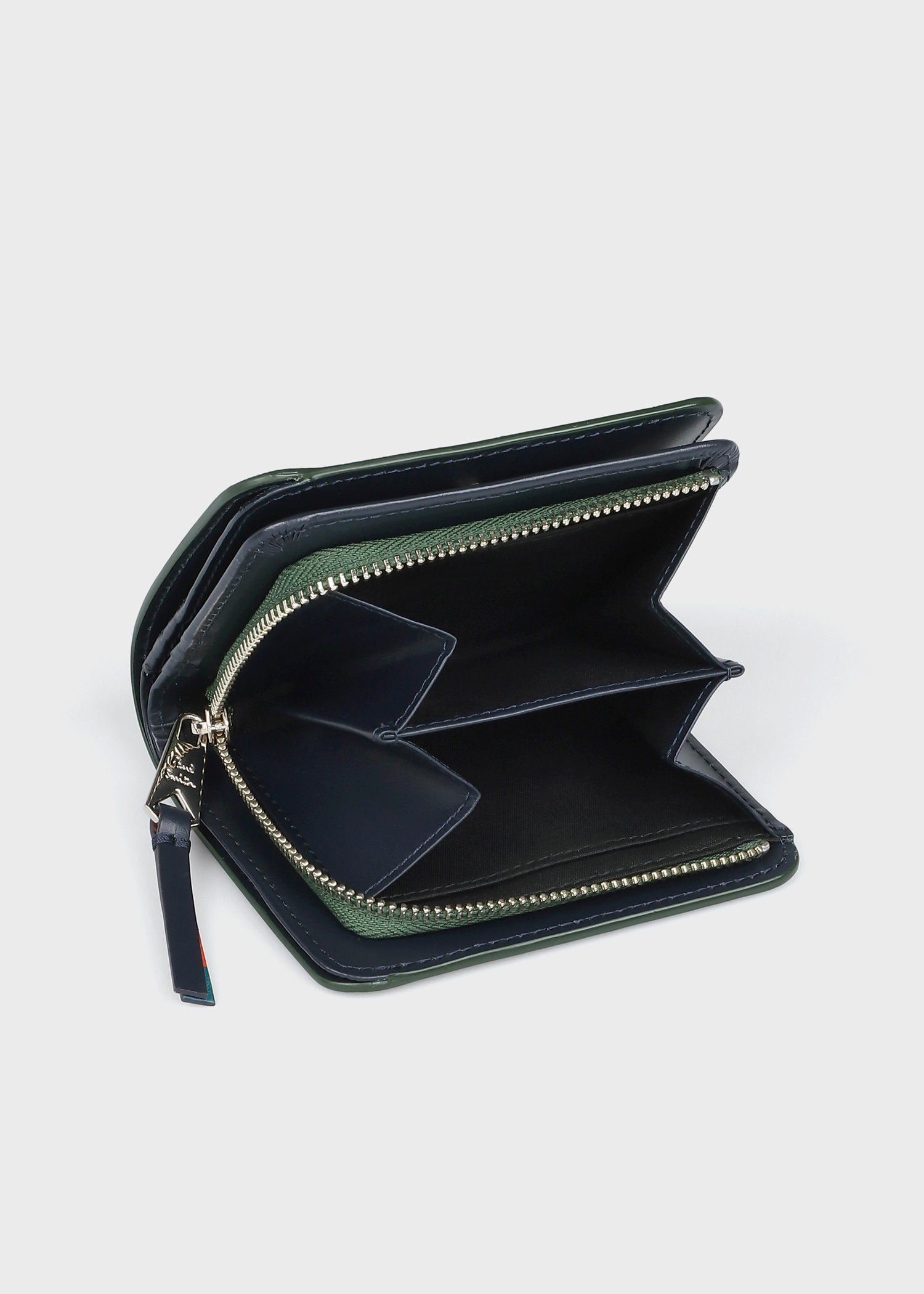 ブライトストライププラー  2つ折り財布