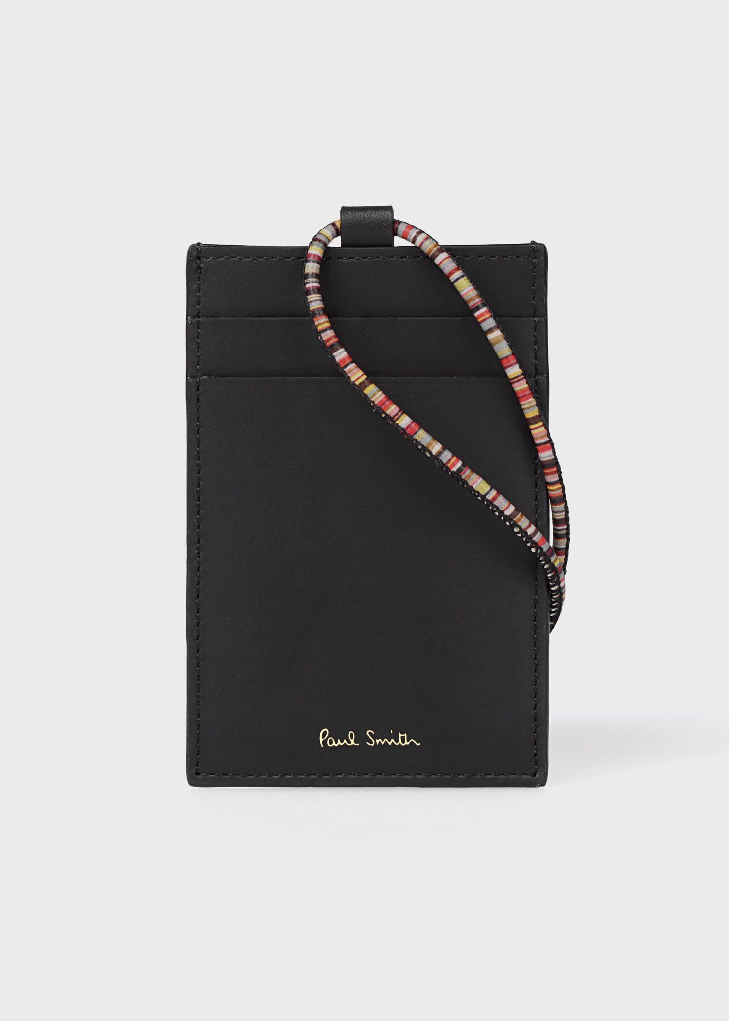 "Signature Stripe Strap" IDケース
