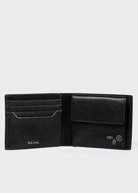 初売り初売り ベジタン ｜ポール・スミス 2つ折り財布（ブラック） 小物