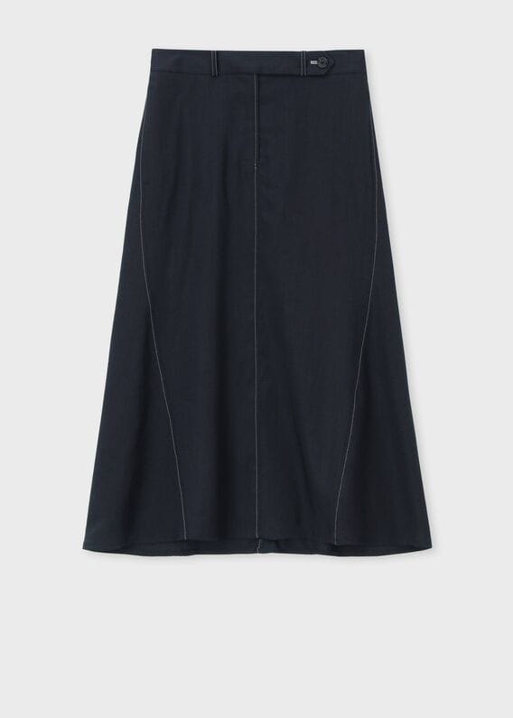 即納 PaulSmith Women ポールスミス スカートスーツ カーキ 40