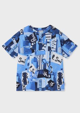 ジュニア ペインティングコラージュ Tシャツ