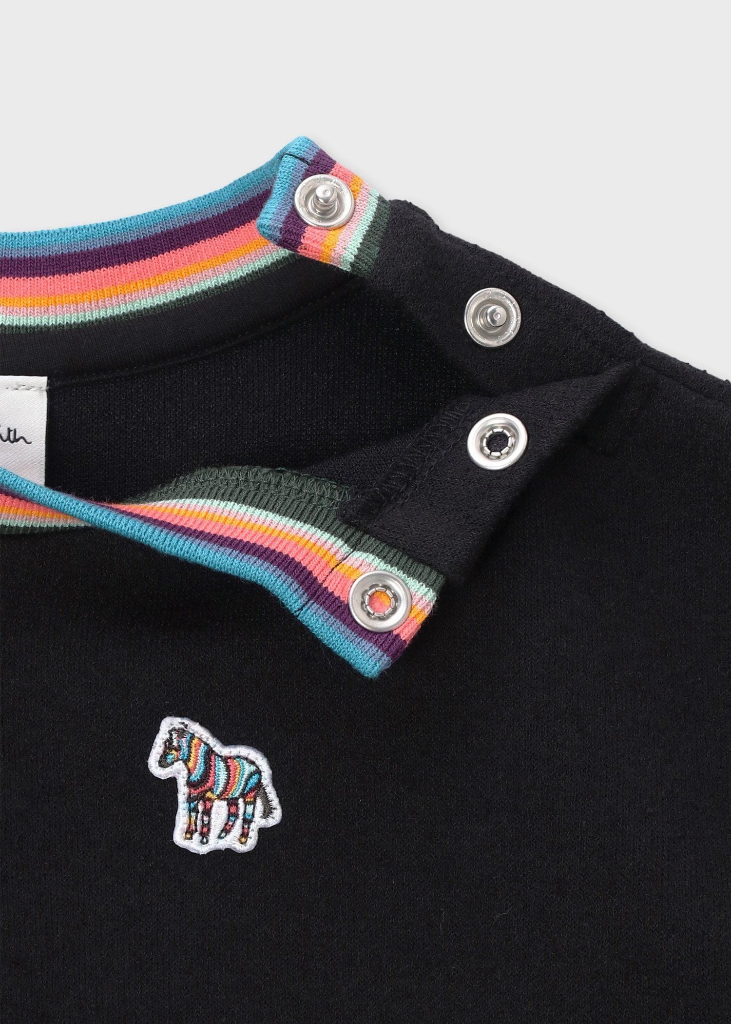 ジュニア アーティストストライプリブ Tシャツ