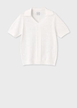 ウィメンズ アイレット スキッパー ニット