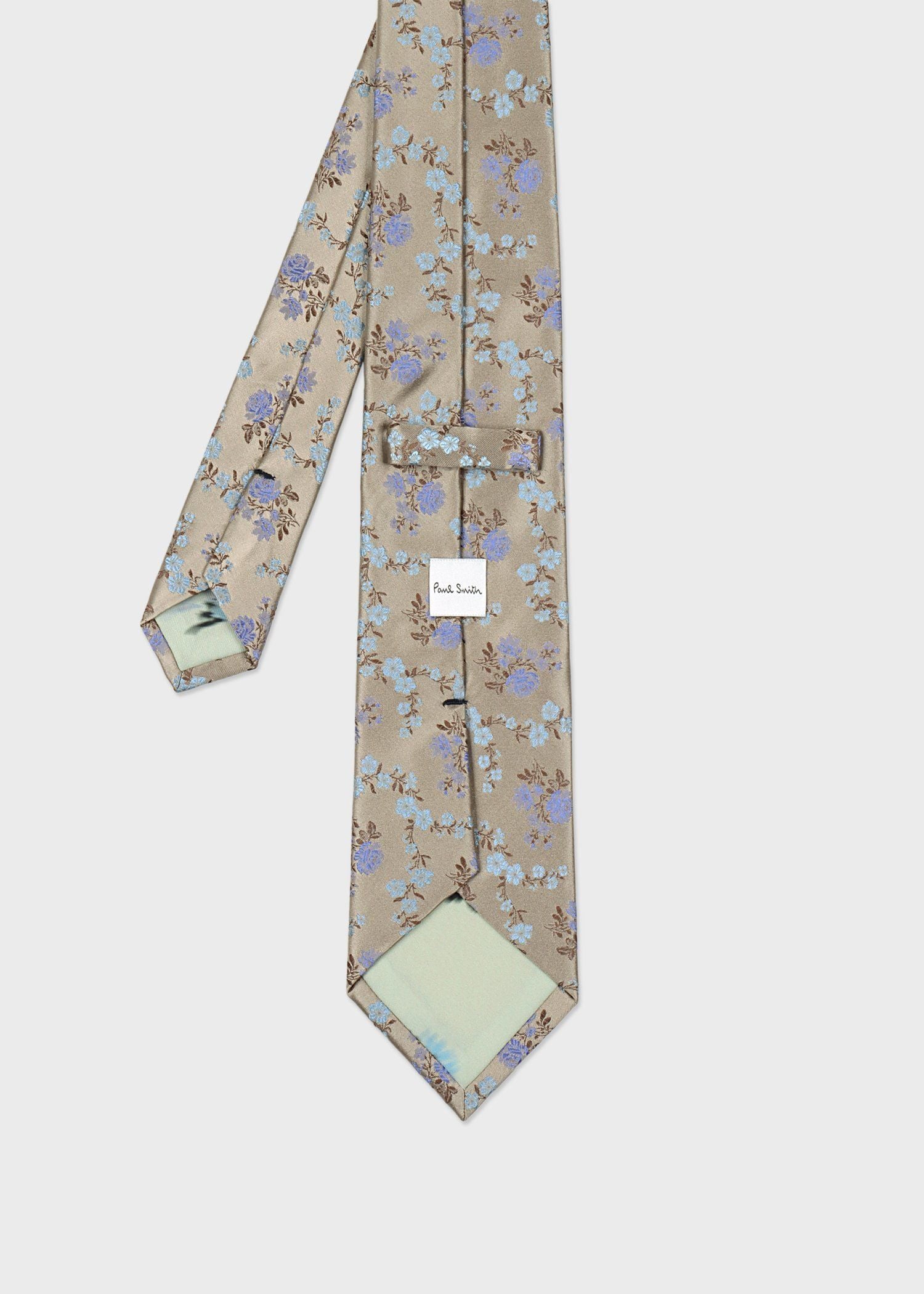 ポールスミス ネクタイ フローラル柄 ピンク 美品✨Paul Smith ネクタイ ポールスミス 花柄 ジャガード