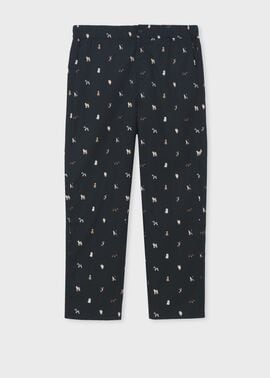 新品タグ付き】ポールスミス シュナウザー裏起毛ロングパンツ/長