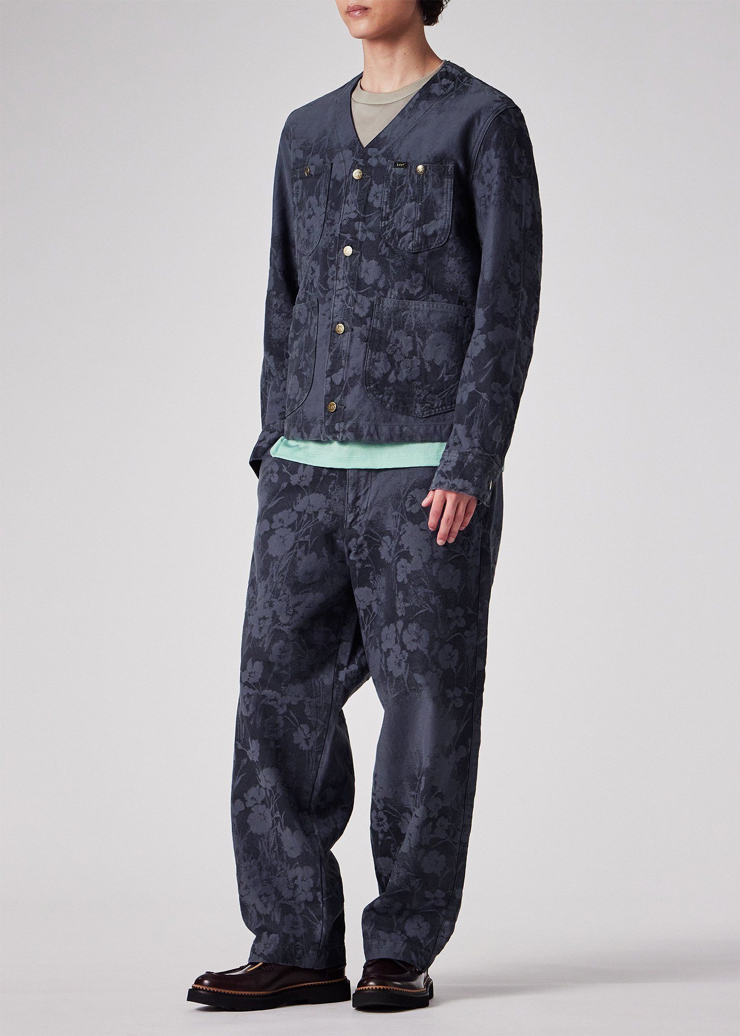 Paul Smith + Lee® ジャカード ノーカラー ブルゾン