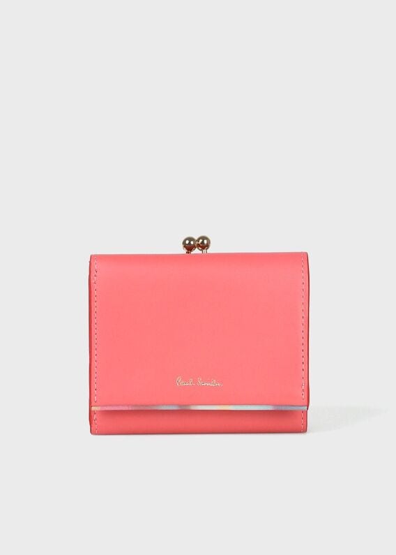 【未使用】Paul Smith ポールスミス赤 レッド三つ折財布 車　コンパクト 楽天市場】ポールスミス 財布 三つ折り財布 赤(レッド) Paul