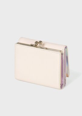 スプレースワールトリム がま口財布（アイボリー） ｜ポール・スミス