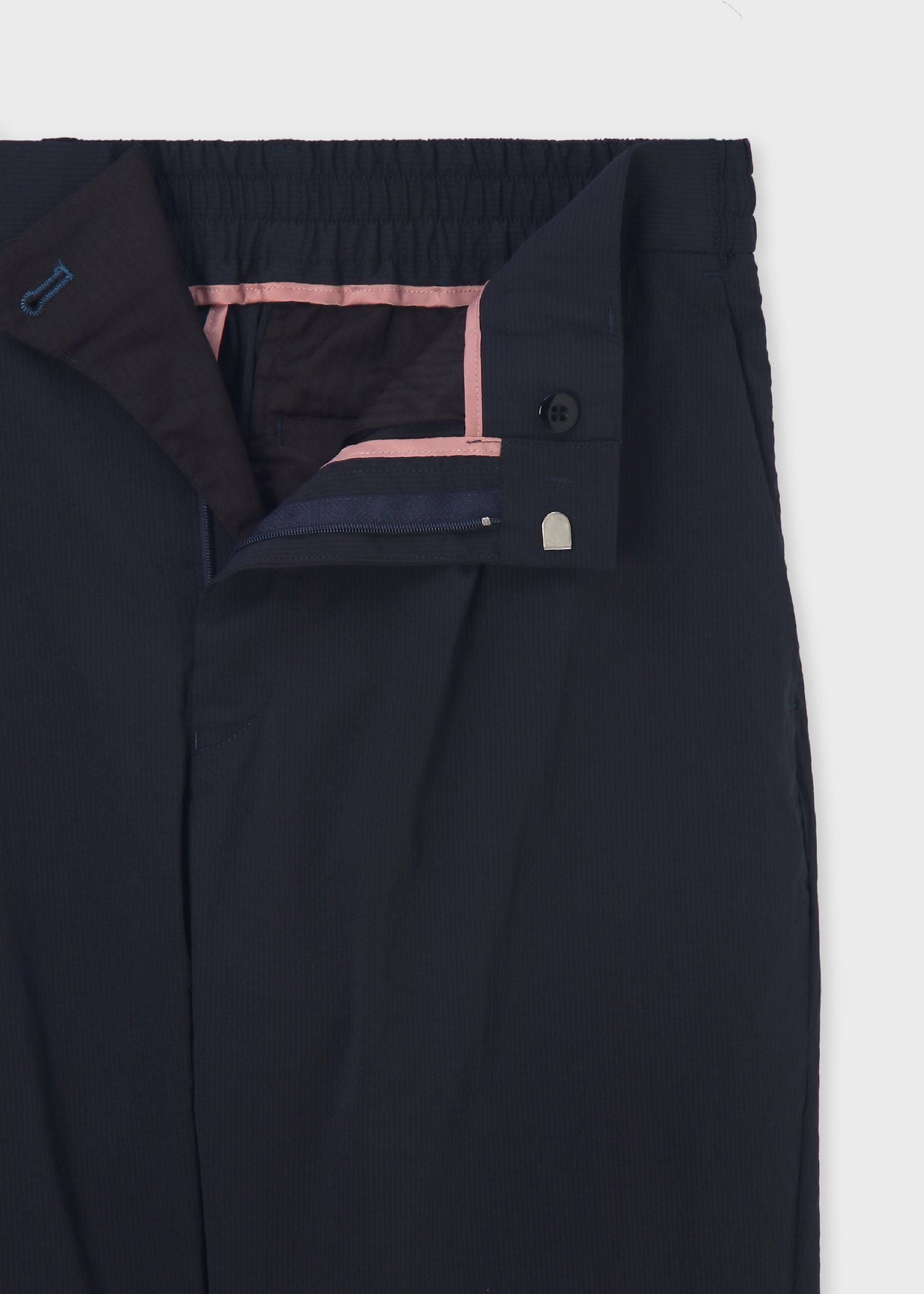 商品画像：新品☆Paul Smith マイクロチェックジャージ トラウザーズ☆紺 4