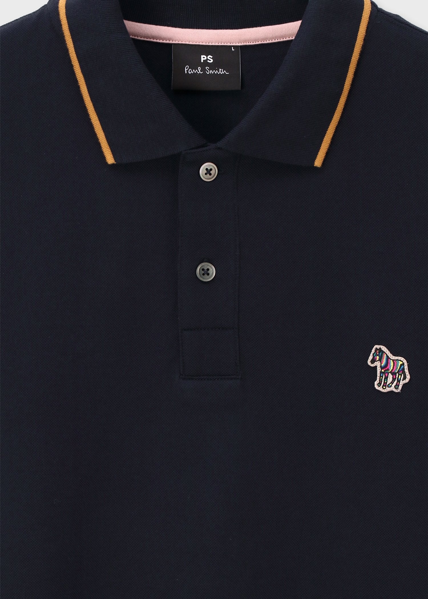 “Sports Stripe Zebra” ライン ポロシャツ