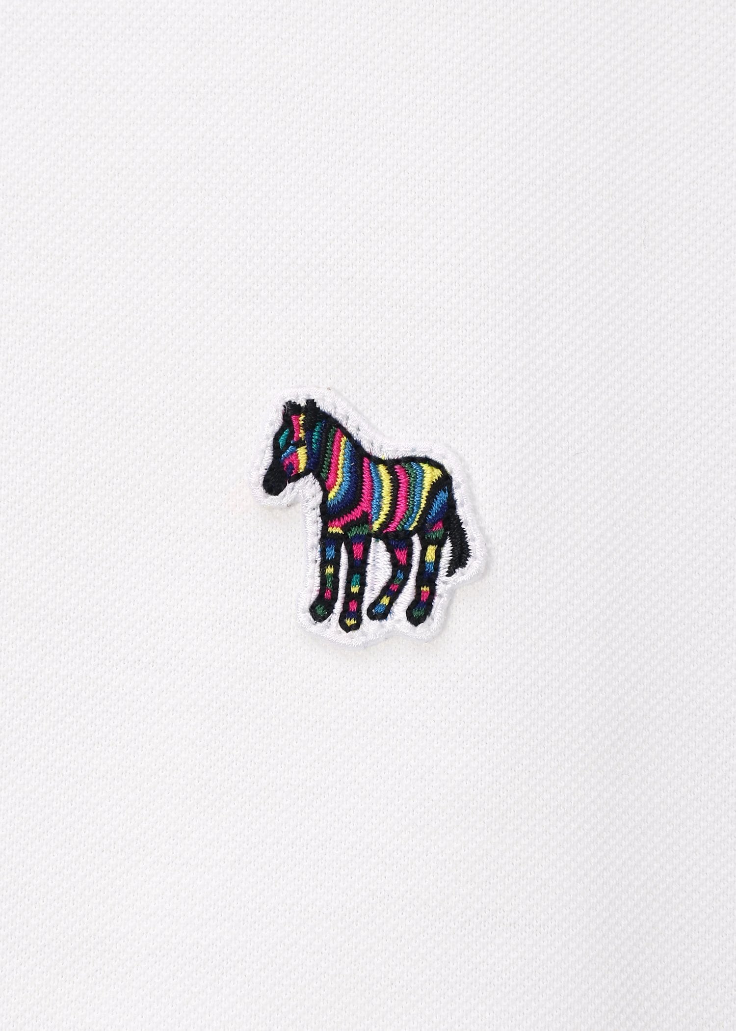 “Sports Stripe Zebra” ライン ポロシャツ