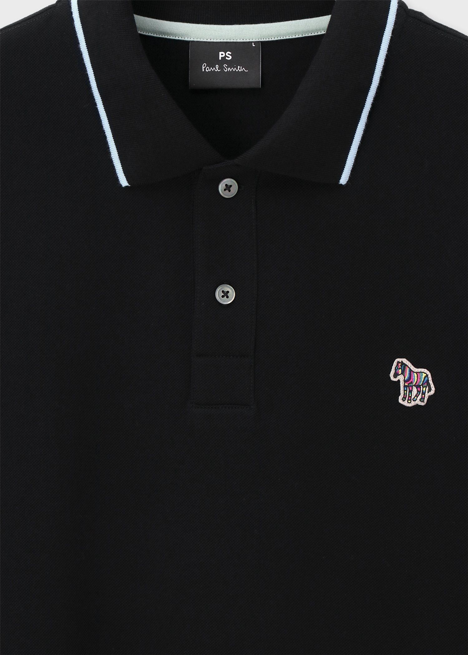 “Sports Stripe Zebra” ライン ポロシャツ
