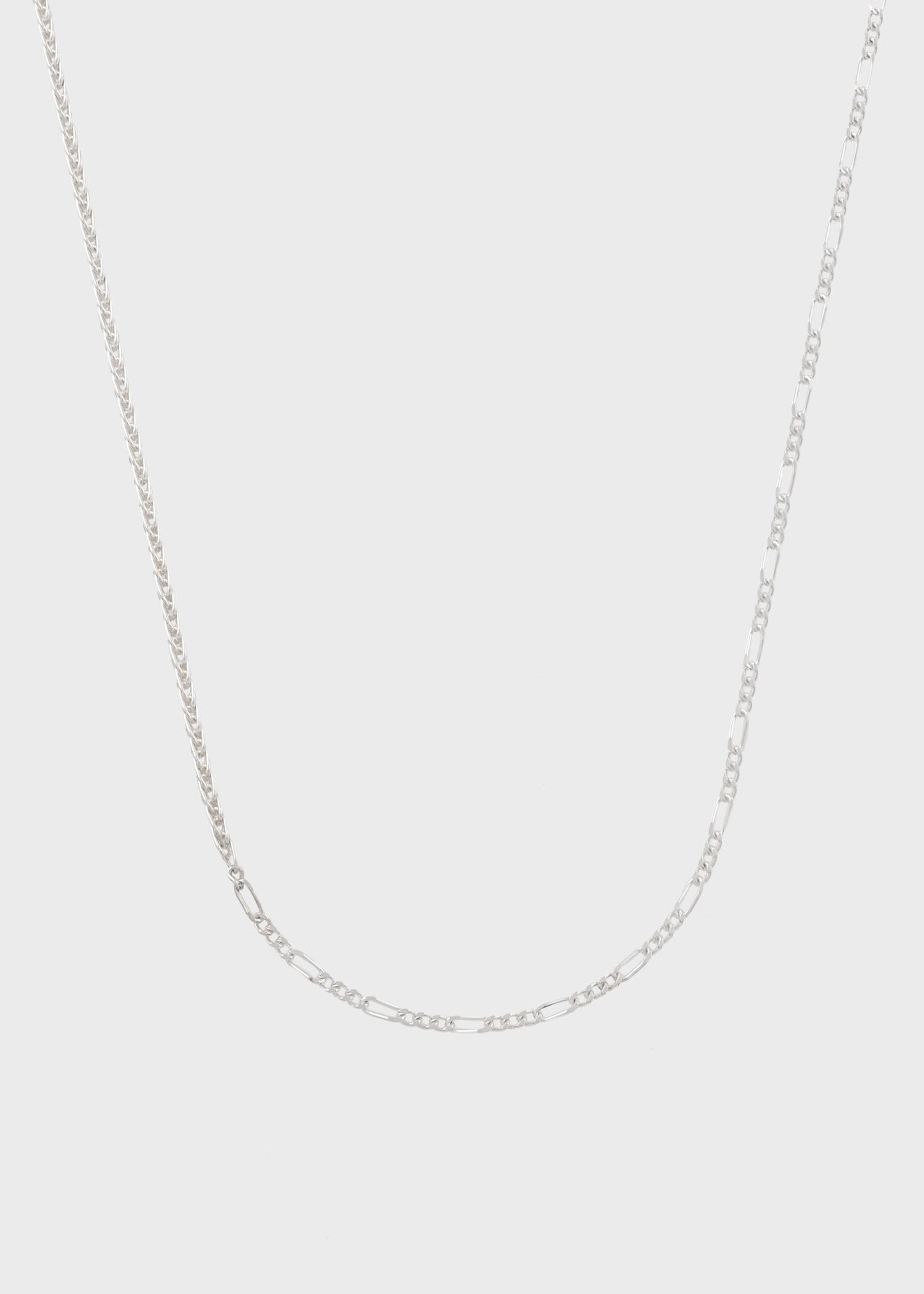 "Half Mixed Chain" ネックレス