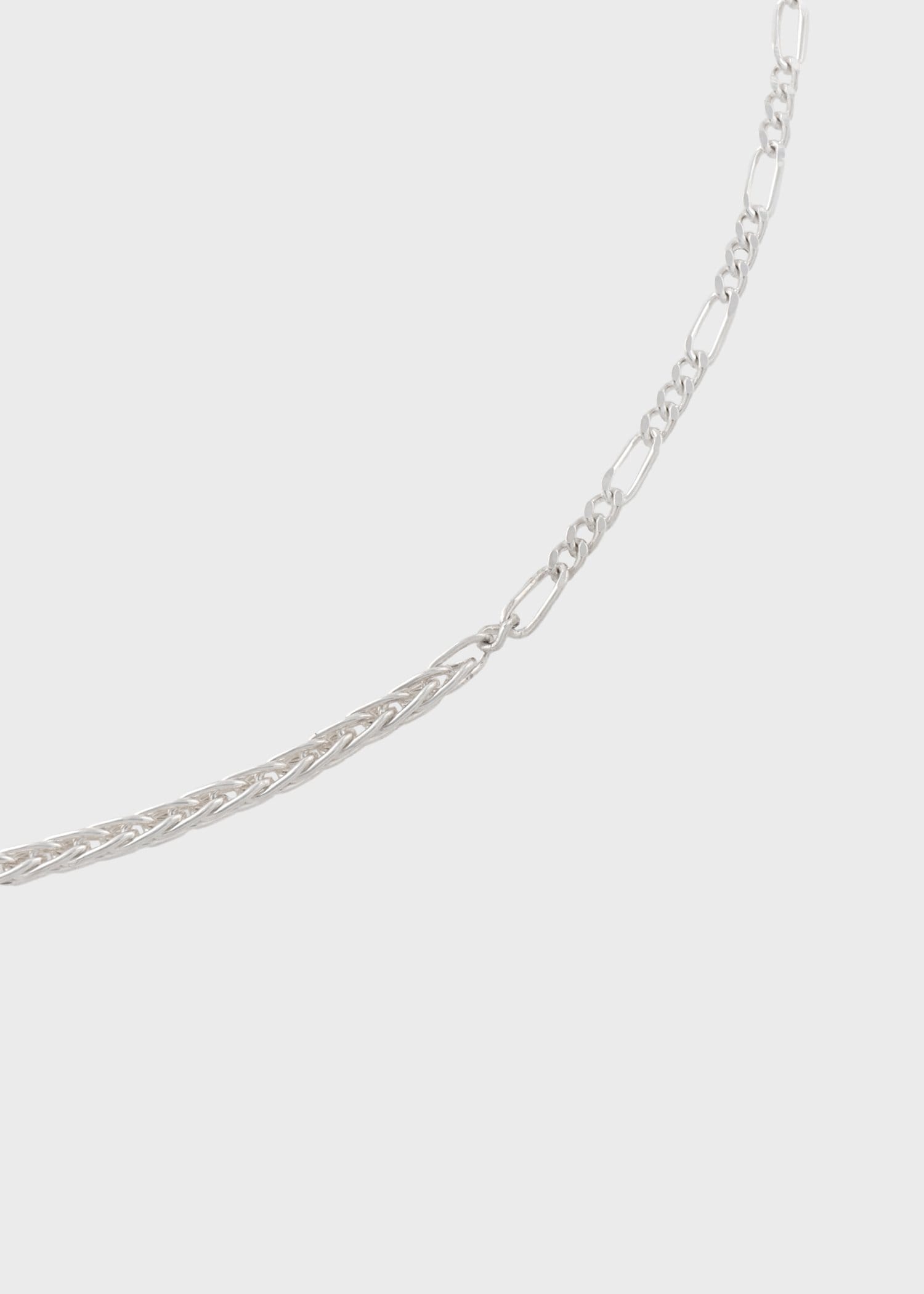 "Half Mixed Chain" ネックレス