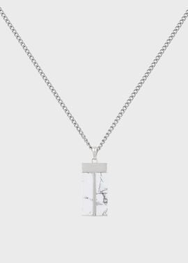 "Howlite" ネックレス