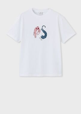 極美品】ポールスミスコレクション Tシャツ アニマル 総柄