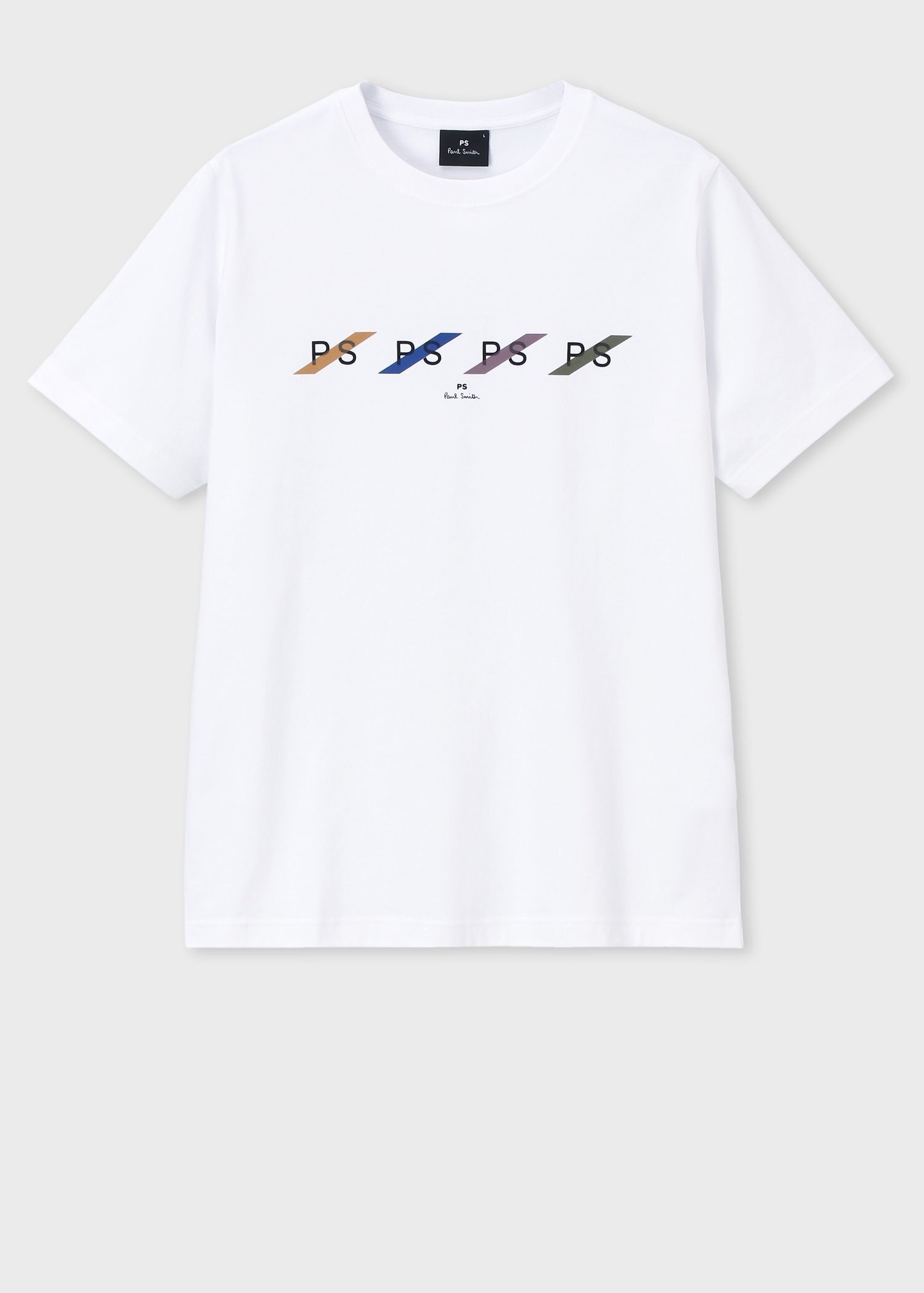 PSスラッシュロゴ 半袖Tシャツ
