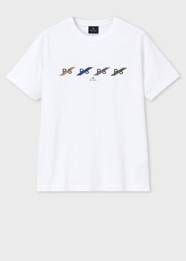 PSスラッシュロゴ 半袖Tシャツ