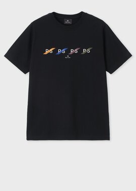 PSスラッシュロゴ 半袖Tシャツ