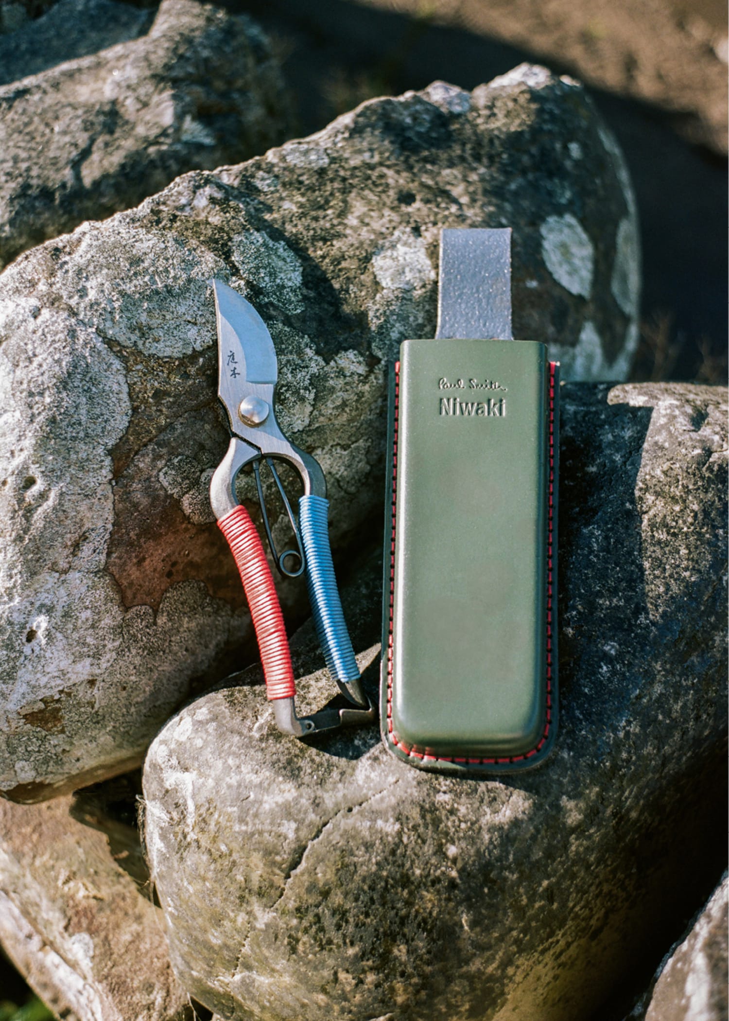 Paul Smith + Niwaki 剪定ばさみ + レザーホルスター
