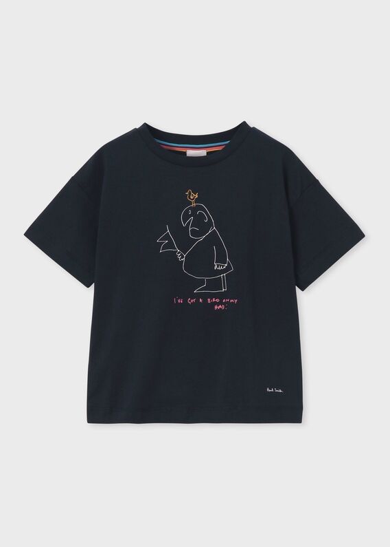 Paul Smith JUNIOR シュノーケリングドッグ半袖Tシャツ 120