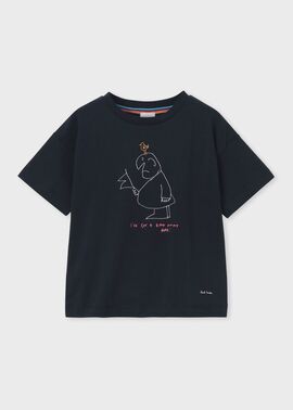 ジュニア Drawn by Paul "Gentleman＆Bird" Tシャツ
