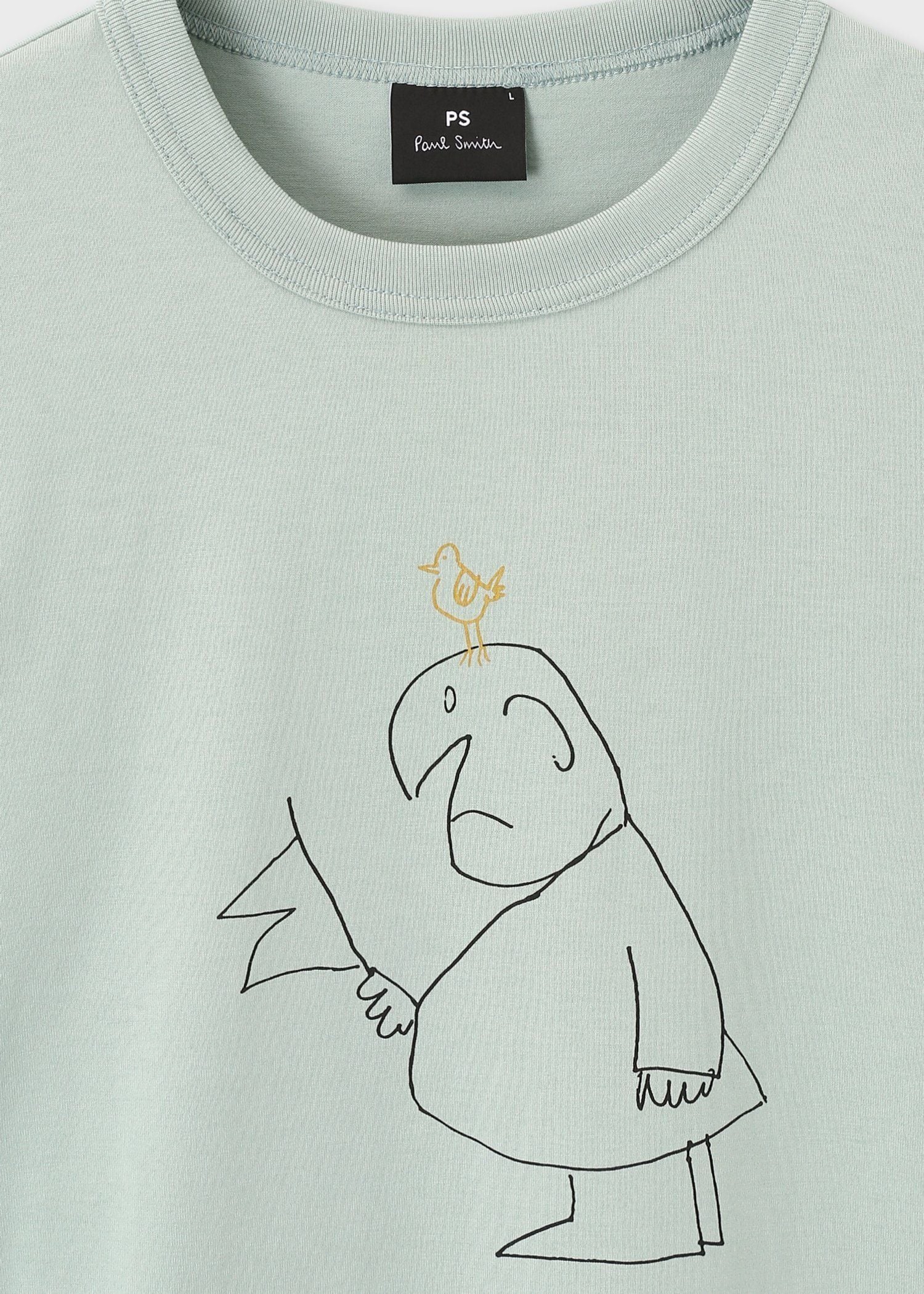 人気】Paul Smith ポールスミス 総柄Tシャツ エイリアン 個性的