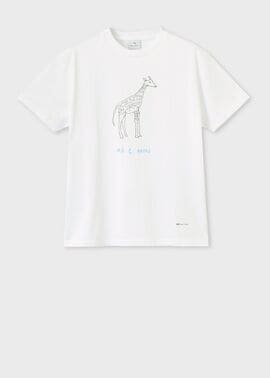 ウィメンズ Drawn by Paul "Mr Giraffe" Tシャツ