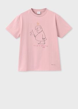 ウィメンズ Drawn by Paul "Gentleman&Bird" Tシャツ