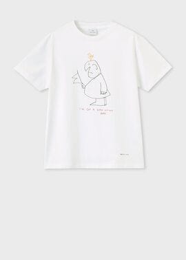 ウィメンズ Drawn by Paul "Gentleman&Bird" Tシャツ