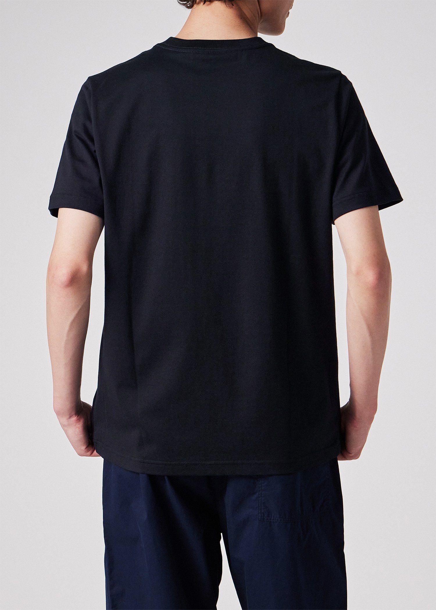 "Sports Stripe Zebra" ワンポイント 半袖Tシャツ
