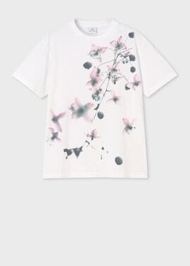 ウィメンズ "Floral Spray" 半袖Tシャツ