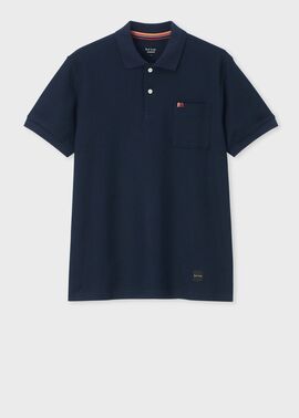 "TRAVELLER" ジャカードメッシュ ポロシャツ