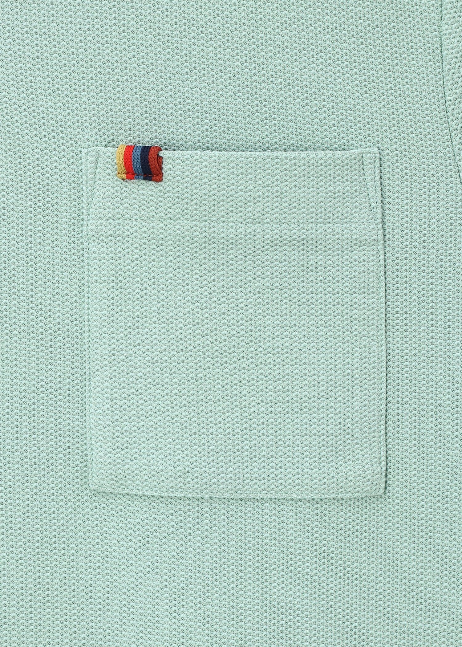 "TRAVELLER" ジャカードメッシュ ポロシャツ XLサイズ