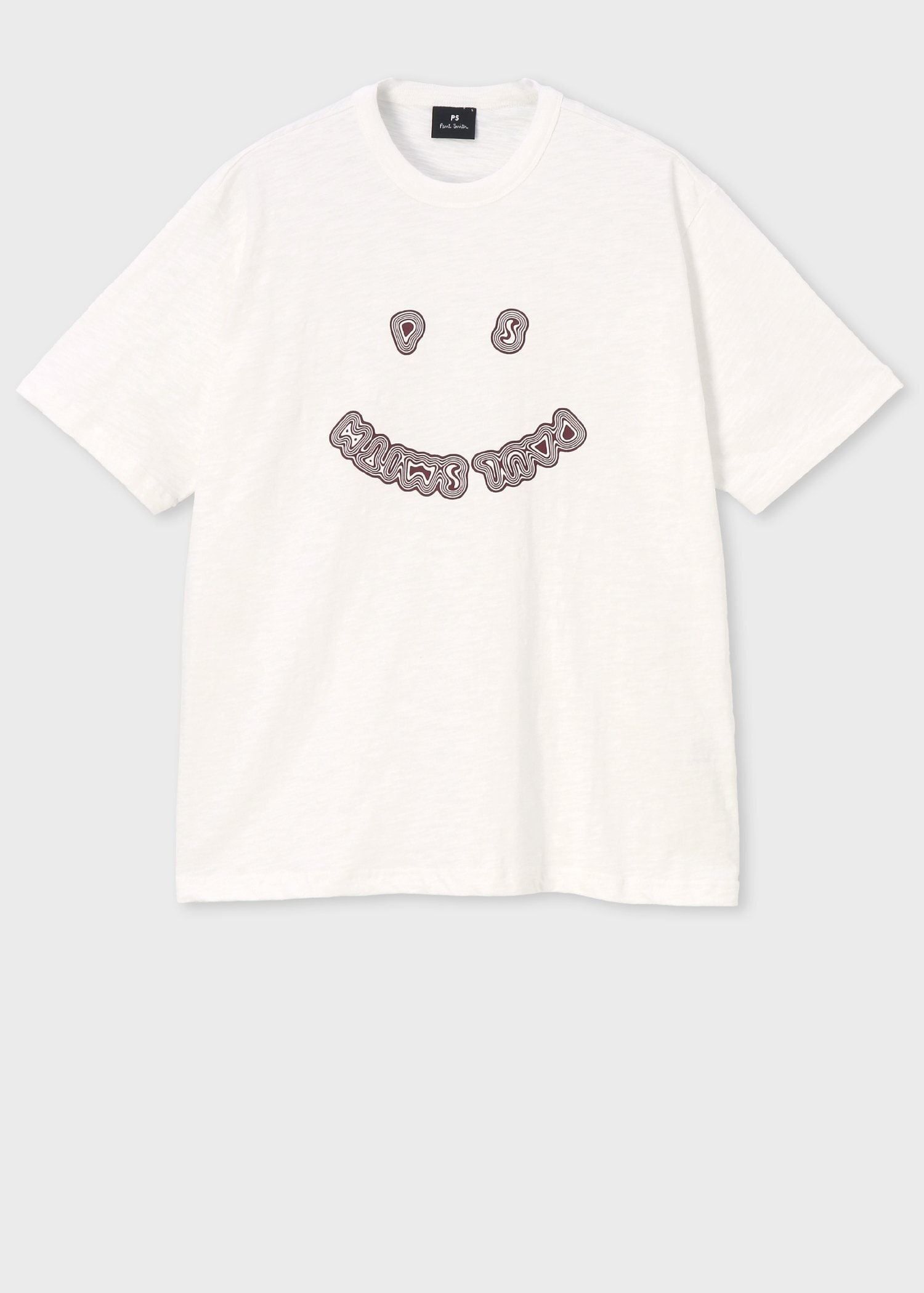 "Happy" グラフィック 半袖カットソー