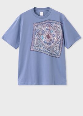 "Paisley Hanky" 半袖Tシャツ