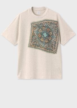 "Paisley Hanky" 半袖Tシャツ