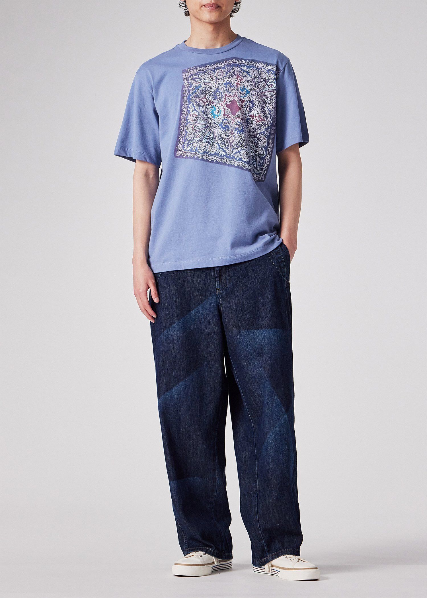 "Paisley Hanky" 半袖Tシャツ