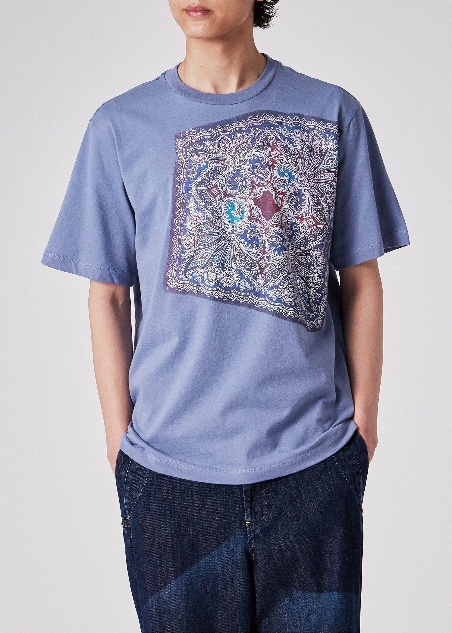 "Paisley Hanky" 半袖Tシャツ